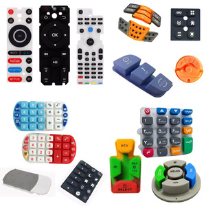 OEM/ODM Manufacturer Custom <strong>Silicone</strong> Rubber Keypad Membrane Switches Button Electronic Remote Control <strong>Silicone</strong> <strong>Keyboard</strong> Cover - Product Image 1