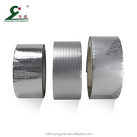 Réparation de toit isolation étanche colle d'étanchéité feuille d'aluminium simple face auto-adhésif réfléchissant clignotant ruban de caoutchouc butyle