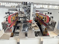 Máquina de Coser Cajas de Cartón Corrugado Semiautomática de Alta Velocidad Industrial de 2500-4000 mm con Servoeléctrico para 600 Clavos