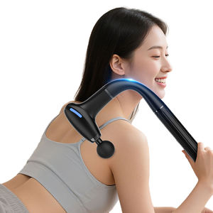 ปืนนวดแบบไร้สายสำหรับผู้หญิงปืนนวดฝ่าเท้าแบบ2 in 1<span class=keywords><strong>เครื่อง</strong></span><span class=keywords><strong>นวด</strong></span>ร่างกายขนาดเล็กพกพาได้สองโหมด - Product Image 1