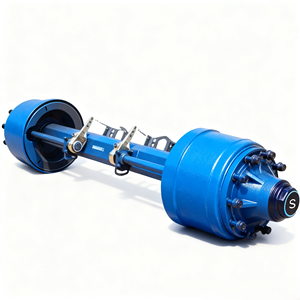 Essieux de semi-remorque en acier Premium Shengda |   <span class=keywords><strong>Essieu</strong></span> de camion électrique robuste et <span class=keywords><strong>essieu</strong></span> arrière avec revêtement anti-corrosion - Product Image 6