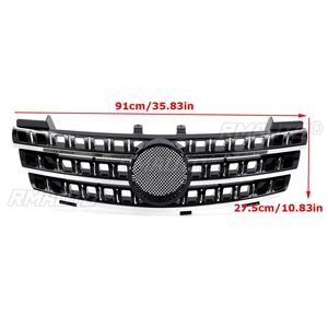 1x Grille supérieure de pare-chocs avant en maille pour Mercedes Benz Classe ML W164 ML320 ML350 ML550 2005-2008 - Product Image 6
