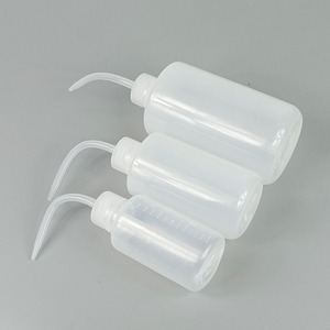 Plastic Solvent <b>Bottle</b> With <b>Squeeze</b> Nozzle 150ml 250ml 500ml Rectangular For Airbrush Cleaning Storage - Product Image 2