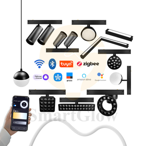 Sistema de Iluminación Magnético de Riel Empotrado para Decoración de Techos Tensados con Película Suave, 220V, Luces Magnéticas de Riel - Product Image 4