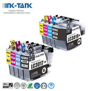 INK-TANK LC3017 LC3019 LC3019XL Premium Warna Ink IJ Tinta Kompatibel untuk Printer Brother MFC-J5330DW MFC-J6930DW MFC-J6530DW