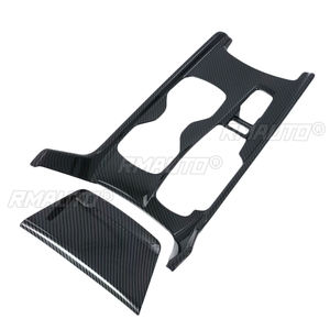 Couvercle de panneau de boîte de vitesses de la console centrale de la voiture en fibre de carbone pour Honda Accord 10e génération 2018-2021 Version essence/Version hybride - Product Image 5