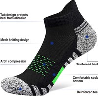 Chaussettes de travail pour femmes en gris clair à rayures rouges, vente chaude, sublimation, hiver