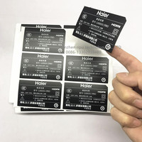 Harzoptische Hochtemperaturbeständige Klebeetiketten Cartoon Selbstklebende Batterien Täglicher Gebrauch Kundenspezifischer Opal