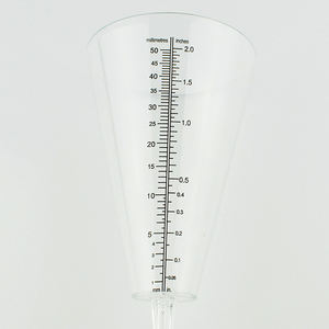 बारिश गेज मॉनिटर करने के लिए वर्षा स्तर के साथ आसान पढ़ा पैमाने सही अपने बगीचे के लिए आउटडोर बारिश मीटर - Product Image 2