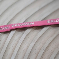 Ceinture en sangle de haute qualité avec logo personnalisé imprimé, bande élastique pour produits sportifs et de mode