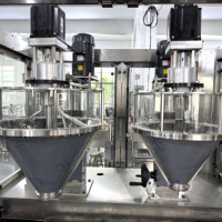 Venta caliente proteína automática leche en polvo línea de llenado de grasa tarro máquina precio