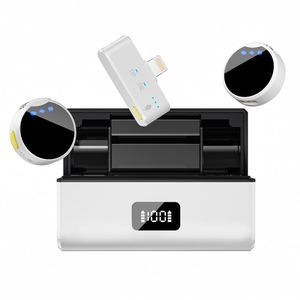 Lavalier <b>Wireless</b> <b>Microphone</b> Professional-grade Live Streaming Recording Device with Noise Reduction for Short Video Production - Product Image 3