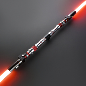 Sabre laser Nexussabers Dark Rey Heavy Dueling, poignée en métal, swing fluide, double poignée, <span class=keywords><strong>épée</strong></span> laser pour les combats de cosplay <span class=keywords><strong>Star</strong></span> <span class=keywords><strong>Wars</strong></span> - Product Image 2