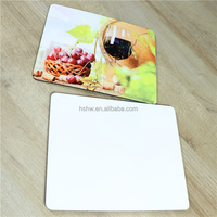 Tapis de Table en liège MDF 19x23cm, impression personnalisée, napperons pour Sublimation, 100 pièces