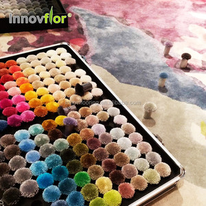 Arancione Blu Naturale 5x8 Shag <span class=keywords><strong>Tappeti</strong></span> <span class=keywords><strong>Tappeti</strong></span> E <span class=keywords><strong>Tappeti</strong></span> Soggiorno di Lusso In Oro di Alta-qualità Commerciale logo Mat Per Aula - Product Image 6