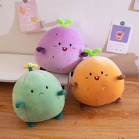 Personalizada Linda Diversión Multi-Color Patata Suave Alivio del Estrés Muñecas de Peluche de Algodón Juguetes de Peluche PARA LA Decoración