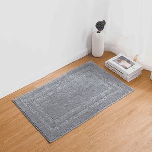 Tapis de douche antidérapant 3 pièces avec tapis de toilette en forme de <span class=keywords><strong>U</strong></span>, tapis de bain absorbants, lavables en <span class=keywords><strong>machine</strong></span>, tapis de sol de salle de bain - Product Image 2