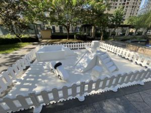 Party Rentals Grimpeur de jeu doux blanc avec équipement de jeu doux de <span class=keywords><strong>voiture</strong></span> Équipement de divertissement fosse <span class=keywords><strong>à</strong></span> balles carrée de jeu doux d'intérieur - Product Image 6