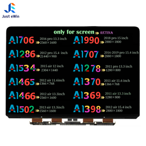 Pantalla LCD de repuesto para <span class=keywords><strong>MacBook</strong></span> <span class=keywords><strong>Pro</strong></span> Air A1706 A1990 A1286 A1707 A1534 <span class=keywords><strong>A1278</strong></span> A1465 A1370 A1466 A1369 A1502 A1398 - Product Image 1