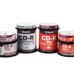Discos de color en blanco personalizados, 700MB, 80 minutos, 52 unidades, superficie <span class=keywords><strong>imprimible</strong></span> - Product Image 5