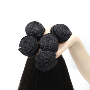 วิกผมสั้นทรงบ๊อบตรงแบบมีหน้าม้า ราคาถูก พร้อมราก<span class=keywords><strong>ผม</strong></span>สีดำและด้านหน้าเป็นลูกไม้เต็ม - Product Image 4