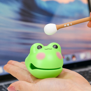 Stress Relieving Wooden Fish <b>Desk</b> Decor Multi Piece Plastic Zen Style Office Accessory Birthday Gift For Female Friends - Product Image 2