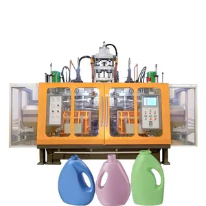 Automatic energy saving manufacturing 1L-5L PE moulding 1 to 5 litre soy sauce blow molding HDPE bottle blowing machine