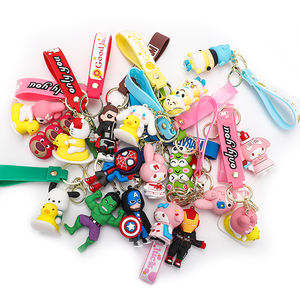 Llaveros de Goma de Silicona 3D y PVC Suave 2D al por Mayor, Llaveros de Metal con Logotipo Personalizado, Mosquetones Promocionales - Product Image 6