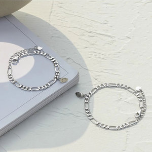 Bracelet et jonc de luxe personnalisés en acier inoxydable 316L pour femmes, bracelet magnétique cœur pour elle et lui - Product Image 6