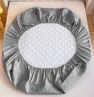 Tapis de lit jetable imperméable personnalisé en gros, tapis de mahjong, tapis pour enfants, usage hospitalier et domestique, en coton lavable de couleur unie