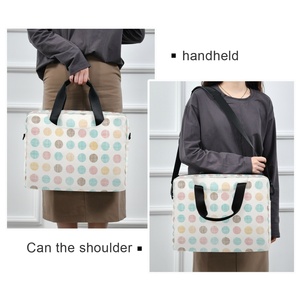 Custom Print Fashion Design 15.4 Inch Business <b>Laptop</b> Bag Computer Bag With Handles - Product Image 6