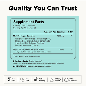 คอลลาเจนเปปไทด์ไฮโดรไลซ์หลายเม็ด150โลโก้กำหนดเองพร้อมวิตามินซีปราศจากกลูเตน - Product Image 5