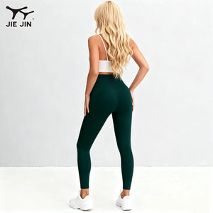 Leggings de yoga de maternité JIEJIN taille haute, séchage rapide, extensibles, non transparents, pour le sport et les vêtements de détente - Product Image 3