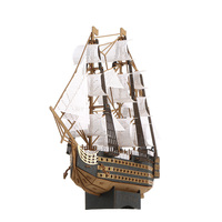 CUPUZ Factory 3D Exquis Puzzle en papier du navire HMS Victory Jouets éducatifs et jeux