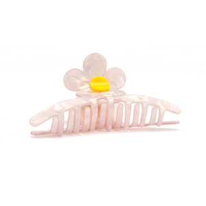 Pinza de Pelo con Diseño de Flor Rosa 3D Estilo Coreano, Pinza de Acetato Personalizada, Venta al por Mayor de Accesorios para el Cabello de Alta Calidad - Product Image 3