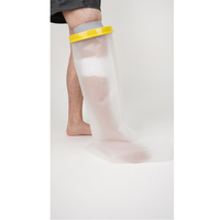 Couverture de plâtre réutilisable et imperméable pour soins des plaies du pied diabétique, désinfectante par infrarouge lointain, pour la douche après interventions chirurgicales du pied, grande taille, pour le marché chinois