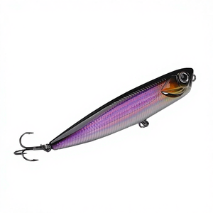 Floating Pencil Fishing Lure Plastic Hard Bait with <b>Hooks</b> for Lake & Carp Fishing OEM Manufacturer - Product Image 4