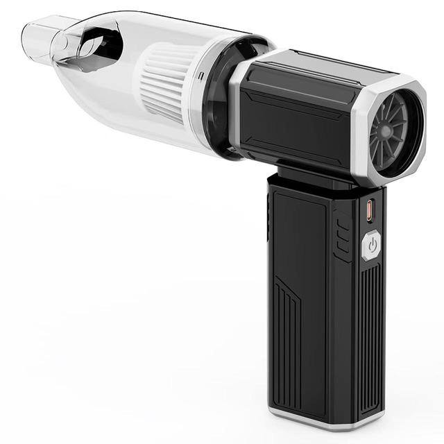 Electric Air Duster 150000RPM Super Power Cordless Rechargeable Blower Brushless Motor 3-Gear Adjustable ABS Plastic 30m/s Wind