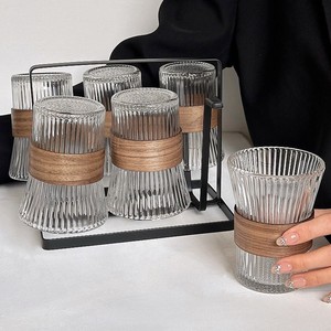 Household Heat Insulation Glass Cup Anti-Scalding Tea Water Juice Coffee Cup <b>Set</b> <b>Dinnerware</b> - Product Image 1