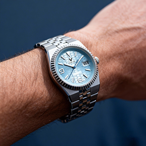 Reloj de Cuarzo para Hombre, Reloj de Cuarzo de Lujo, Reloj de Pulsera Delgado de Acero Inoxidable Resistente al Agua para Hombre y Mujer en Línea - Product Image 2