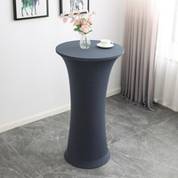 Conception solide taille personnalisée bienvenue Cubierta de cama de Alta Parte de spandex spandex couverture de table ajustée de haut niveau
