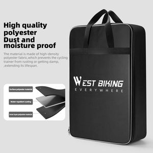 Sac de transport portable WEST BIKING OEM/ODM pour rouleau de vélo, sac de chargement de vélo anti-poussière, sac à dos de cyclisme étanche - Product Image 3