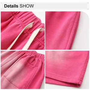 Custom Logo Heavyweight 380GSM Men's <strong>Shorts</strong> Wash Distressed Blank Cotton <strong>Shorts</strong> for Men - Product Image 4