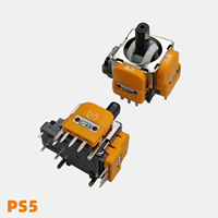 Ginfull Compatible avec PS5, joystick à effet Hall pour joystick 3D électromagnétique pour manette PS4/XBOX, joystick à effet Hall