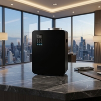 Diffuseur d'arômes nébulisant sans eau de grande capacité, de luxe, avec minuterie, machine à parfum pour la maison, l'hôtel, les entreprises et les usages commerciaux