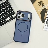 Coque magnétique mate transparente pour iPhone 18 Pro Max, sensation de peau, en TPU et PC, antichoc, pour iPhone 18, 17, 16, 15 Pro