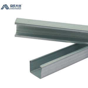 Thiết kế hiện đại thép kẽm trần thạch cao kênh kim loại tường Stud và theo dõi vách thạch cao hệ thống khung thép treo trần - Product Image 1