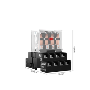 Relais KACON K710-2PL/<span class=keywords><strong>4PL</strong></span> neuf et original, tension de fonctionnement AC 12-220V, DC 12-110V, 10A + base KLY4 - Product Image 2