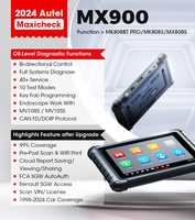 Escáner de Diagnóstico Autel MaxiCheck MX900 OBD2, Potente Servicio para Todos los Sistemas, Funciones Avanzadas, Equipado con Protocolos DOIP CAN FD