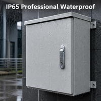 Boîtier de distribution mural JXF gris IP65, coffret électrique, boîte de commande, boîte de disjoncteur, panneau de distribution électrique, 6 tailles